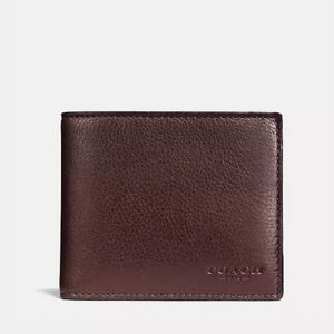 NWOT Coach men’s wallet